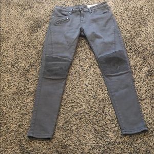 Wish List grey motto jegging jean